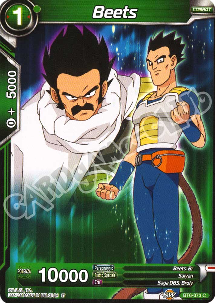 BT6-073 Beets comune normale (IT) -NEAR MINT-