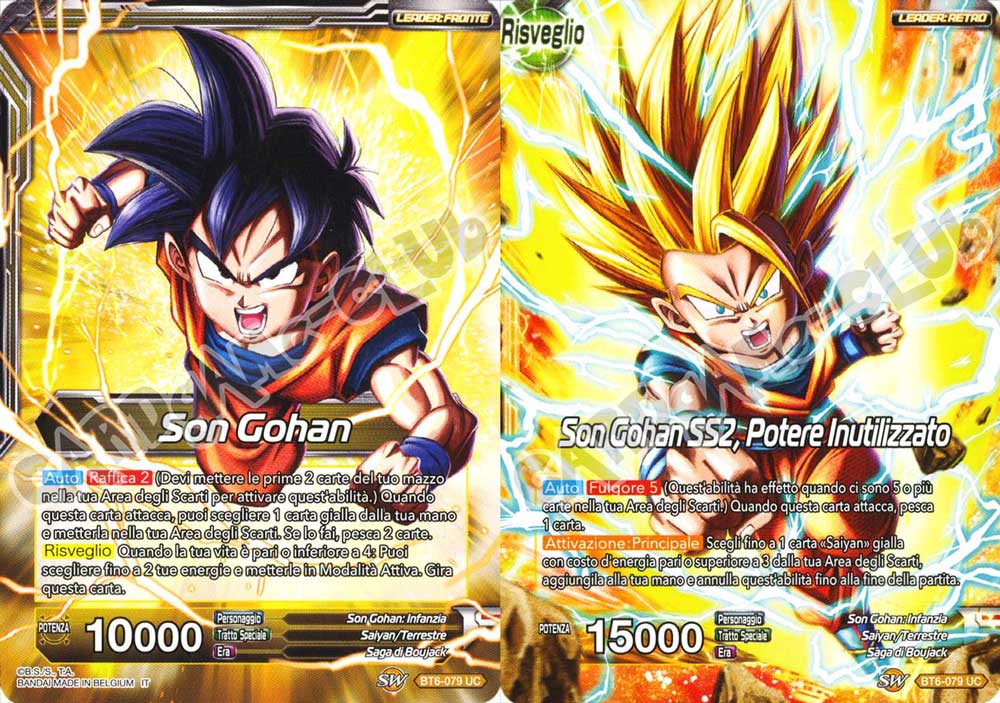 BT6-079 Son Gohan // Son Gohan SS2, Potere Inutilizzato non comune normale/normale (IT) -NEAR MINT-