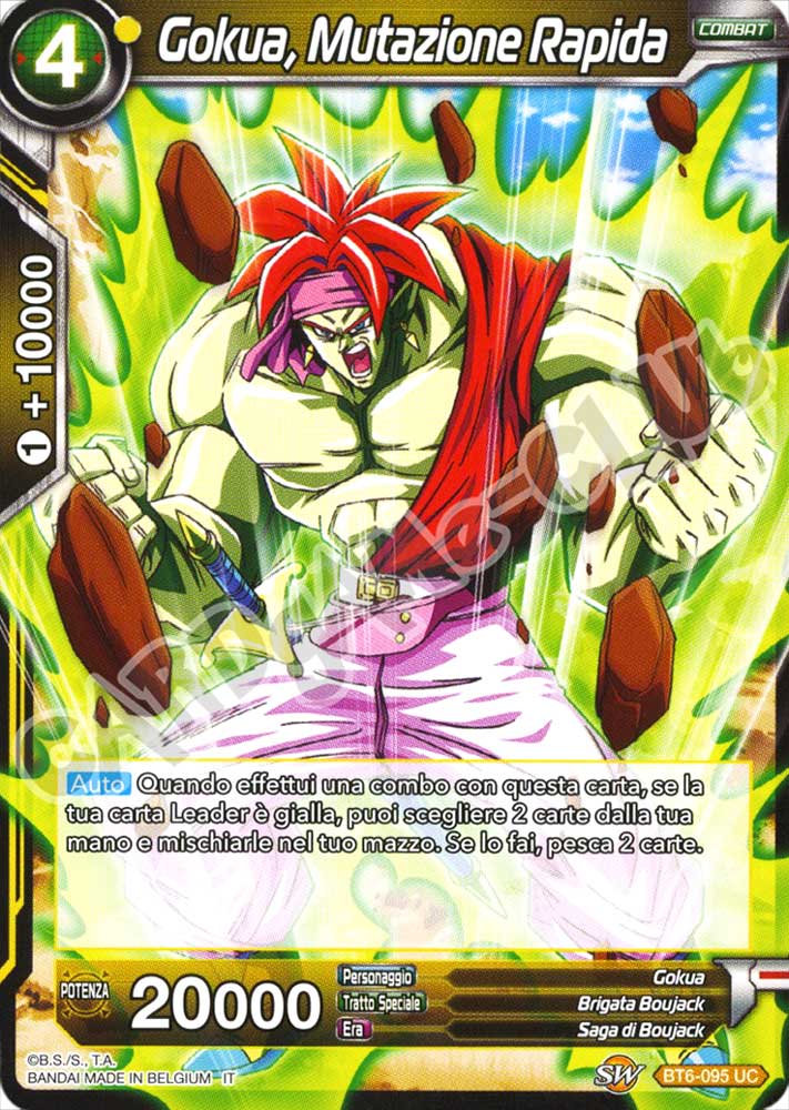 BT6-095 Gokua, Mutazione Rapida non comune normale (IT) -NEAR MINT-