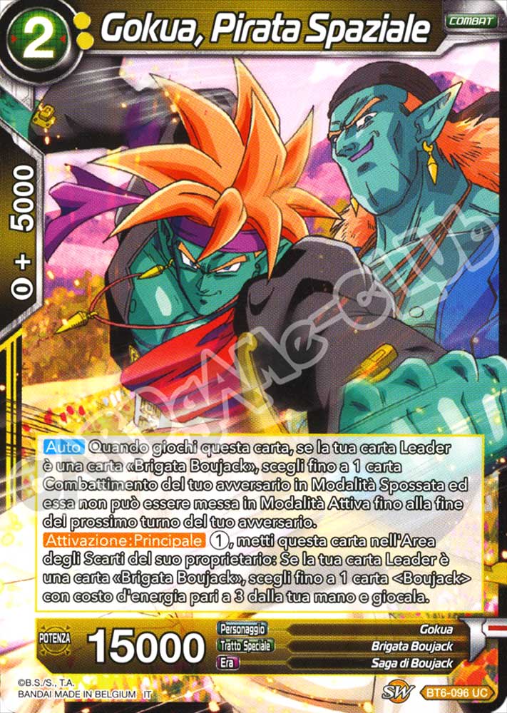 BT6-096 Gokua, Pirata Spaziale non comune normale (IT) -NEAR MINT-