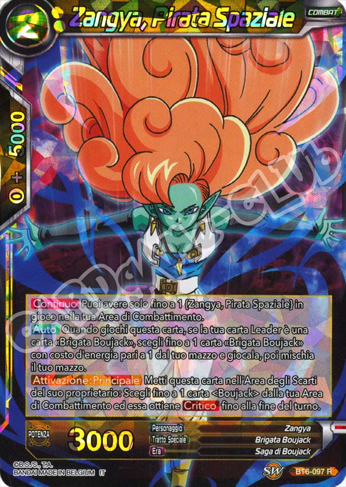 BT6-097 Zangya, Pirata Spaziale rara rara (IT) -NEAR MINT-