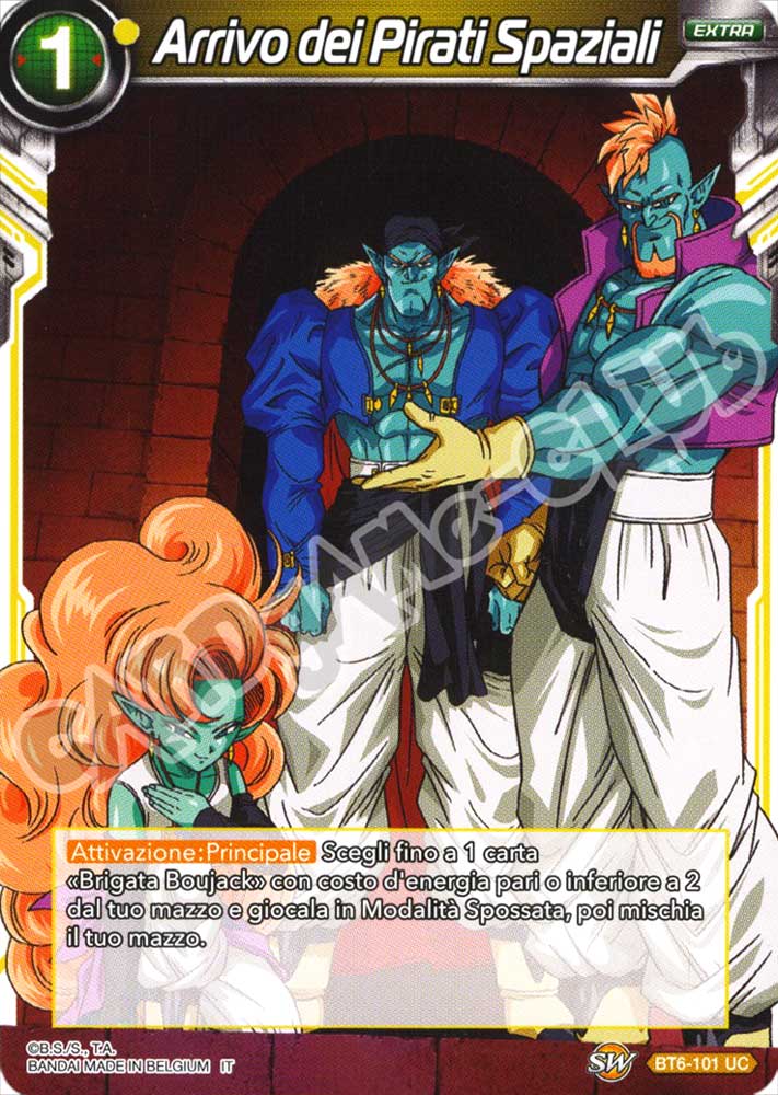 BT6-101 Arrivo dei Pirati Spaziali non comune normale (IT) -NEAR MINT-