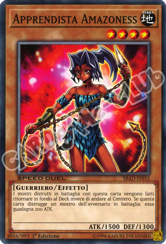 SBAD-IT015 Apprendista Amazoness comune 1a Edizione (IT) -NEAR MINT-