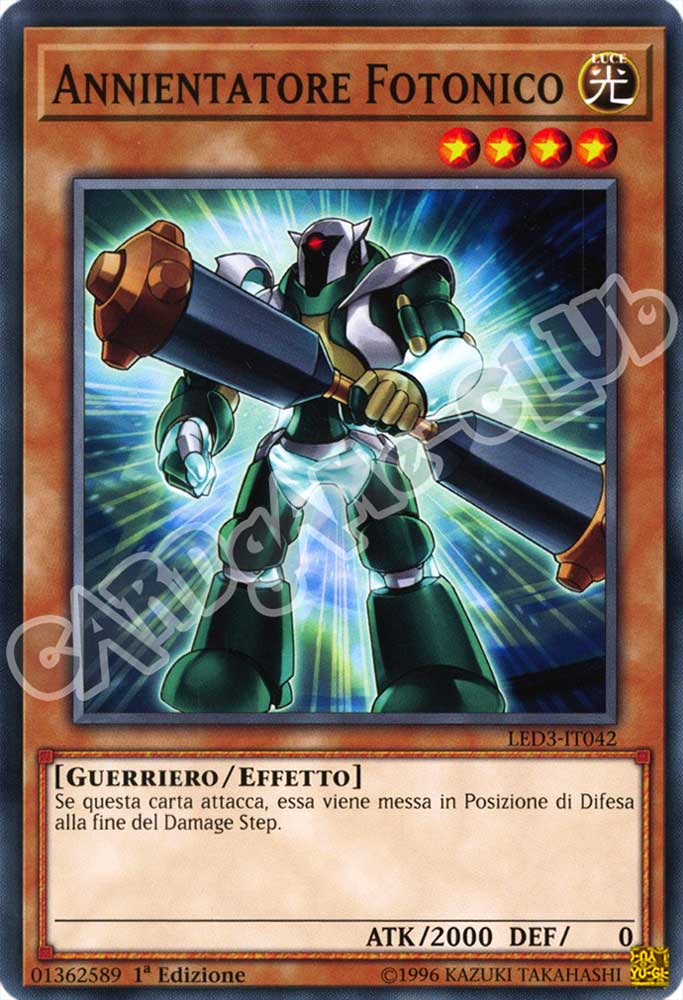 LED3-IT042 Annientatore Fotonico comune 1a Edizione (IT) -NEAR MINT-