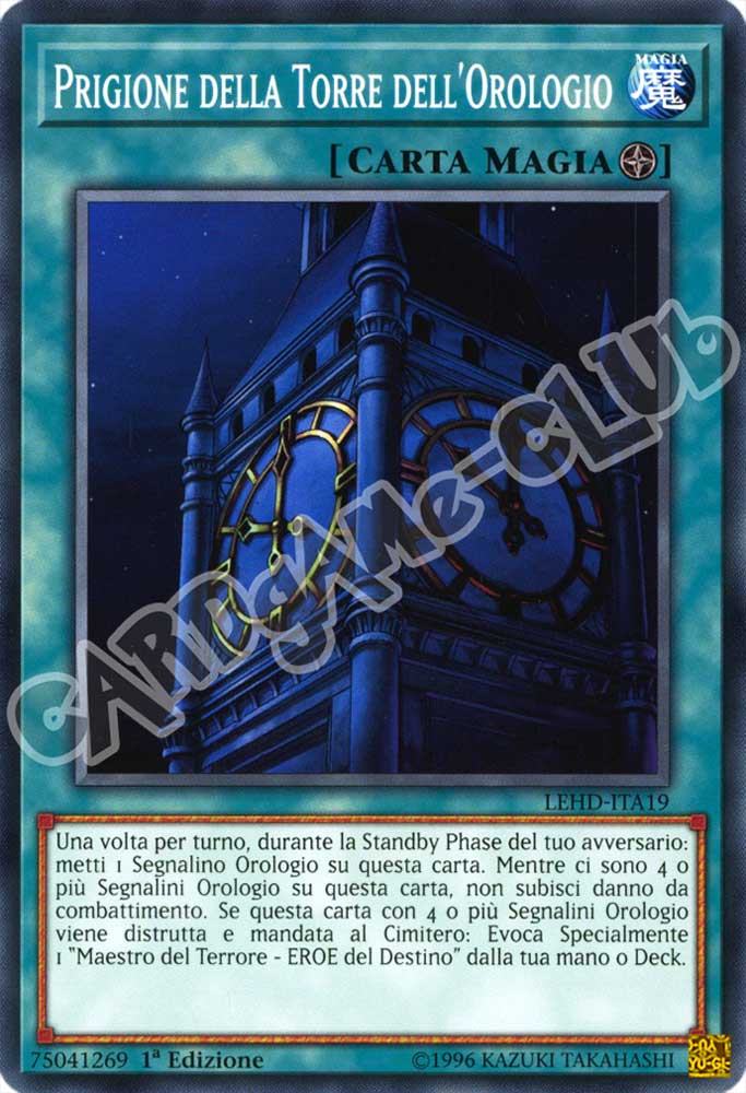 LEHD-ITA19 Prigione della Torre dell'Orologio comune 1a Edizione (IT) -NEAR MINT-