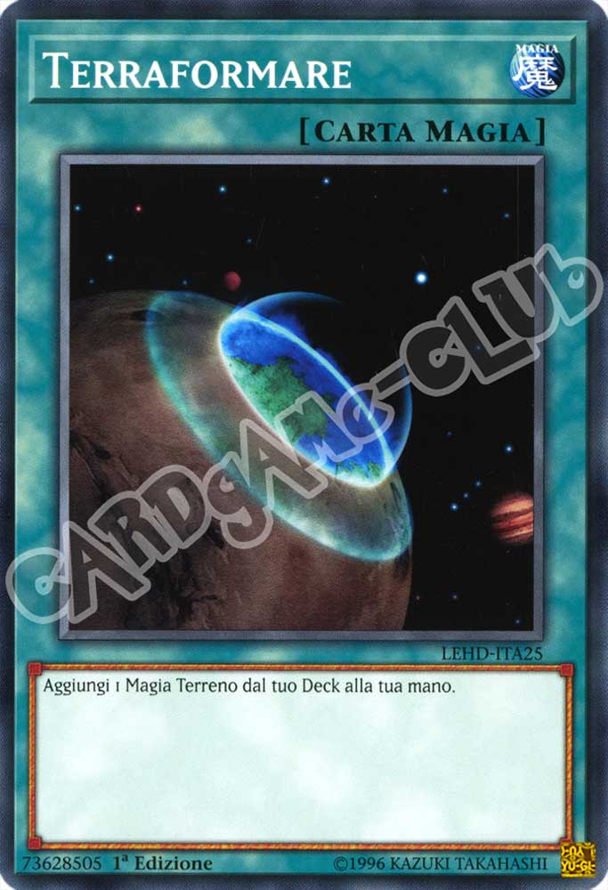 LEHD-ITA25 Terraformare comune 1a Edizione (IT) -GOOD-