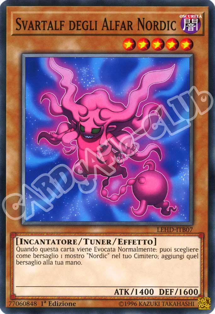 LEHD-ITB07 Svartalf degli Alfar Nordic comune 1a Edizione (IT) -NEAR MINT-
