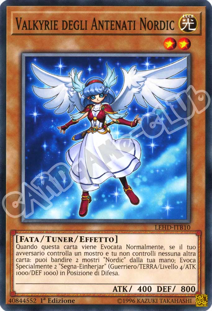 LEHD-ITB10 Valkyrie degli Antenati Nordic comune 1a Edizione (IT) -NEAR MINT-