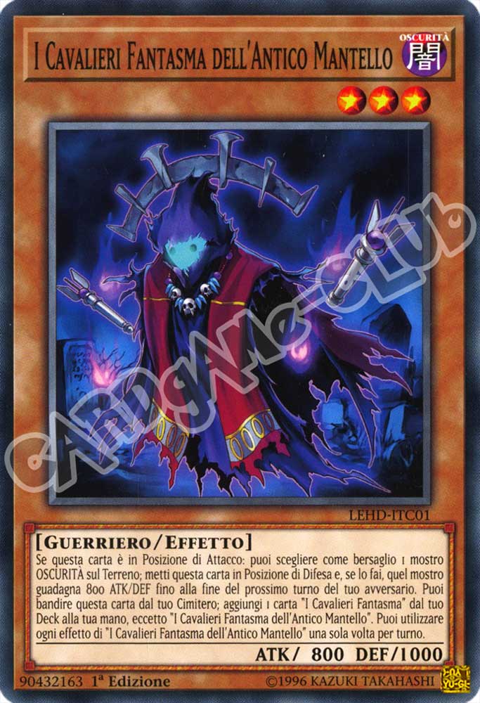LEHD-ITC01 I Cavalieri Fantasma dell'Antico Mantello comune 1a Edizione (IT) -NEAR MINT-