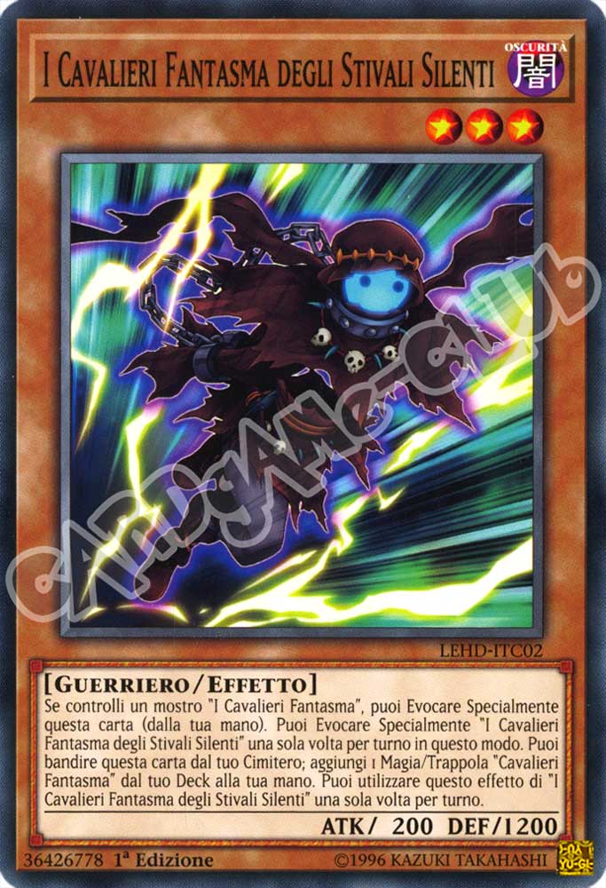 LEHD-ITC02 I Cavalieri Fantasma degli Stivali Silenti comune 1a Edizione (IT) -NEAR MINT-