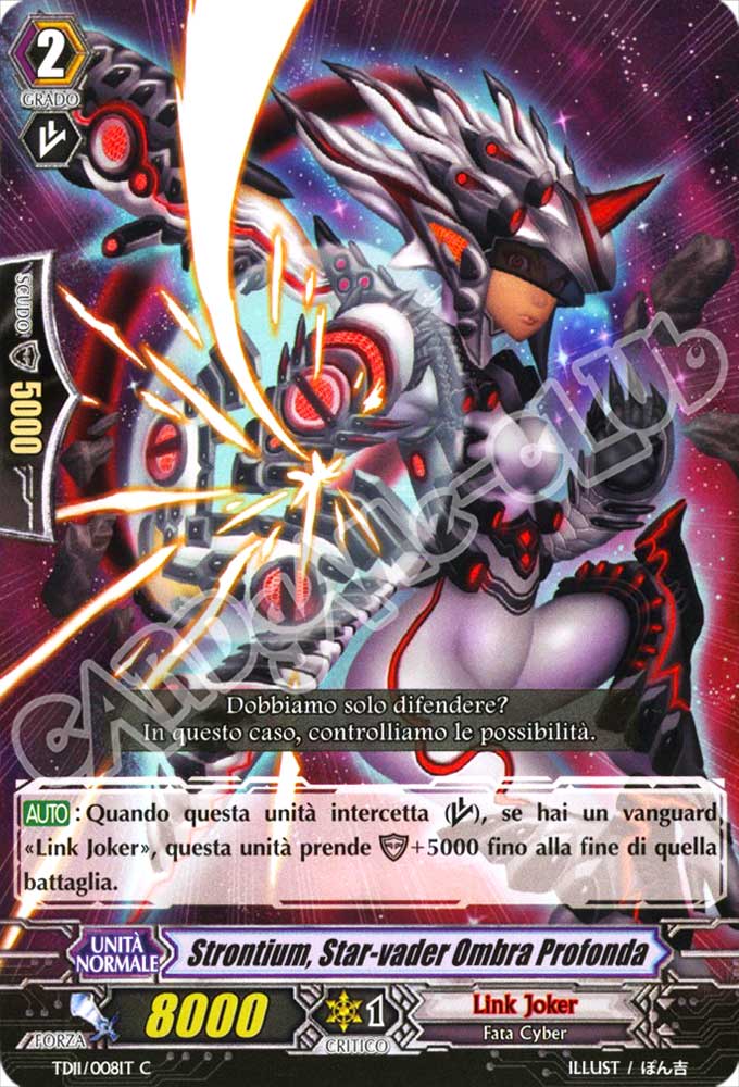 TD11-IT008 Strontium, Star-vader Ombra Profonda comune normale (IT) -NEAR MINT-