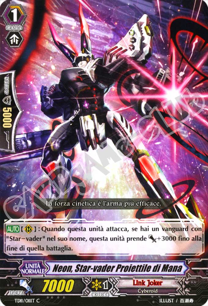 TD11-IT011 Neon, Star-vader Proiettile di Mana comune normale (IT) -NEAR MINT-