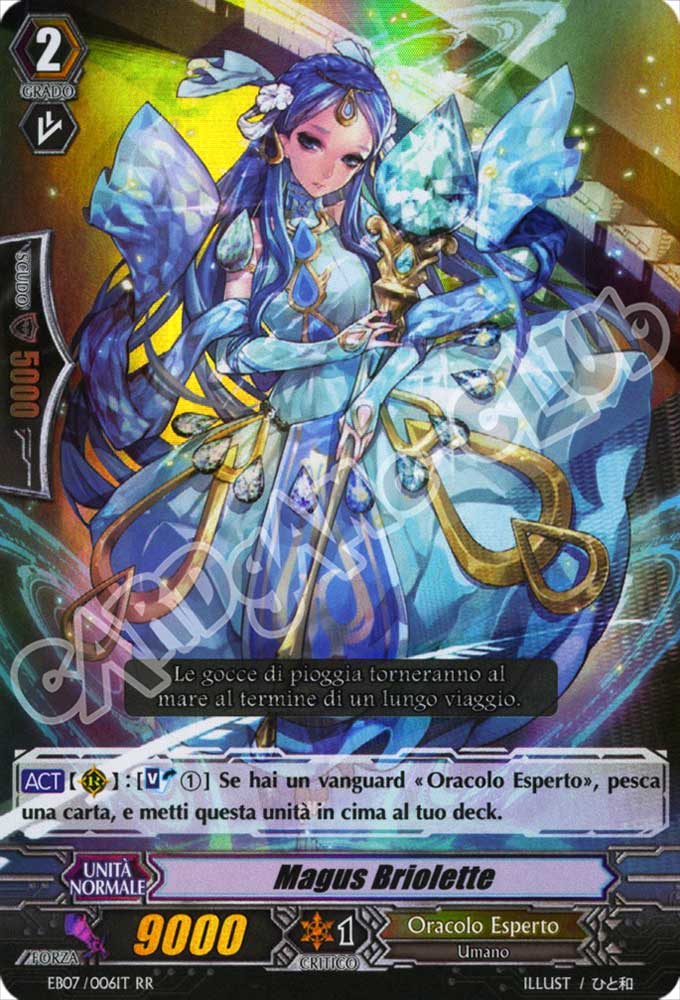 EB07-IT006 Magus Briolette doppia rara foil (IT) -NEAR MINT-
