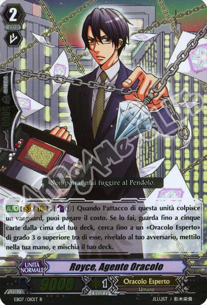 EB07-IT010 Royce, Agente Oracolo rara foil (IT) -NEAR MINT-