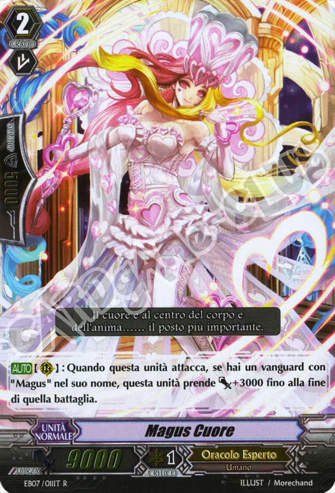 EB07-IT011 Magus Cuore rara foil (IT) -NEAR MINT-