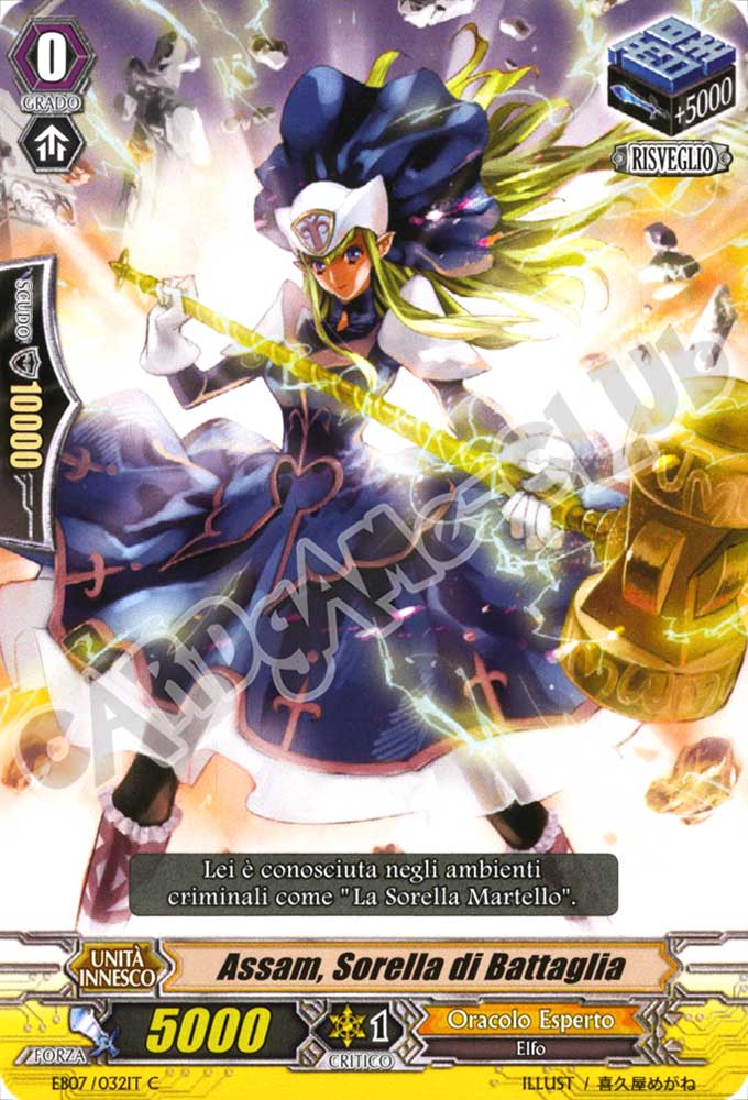 EB07-IT032 Assam, Sorella di Battaglia comune normale (IT) -NEAR MINT-