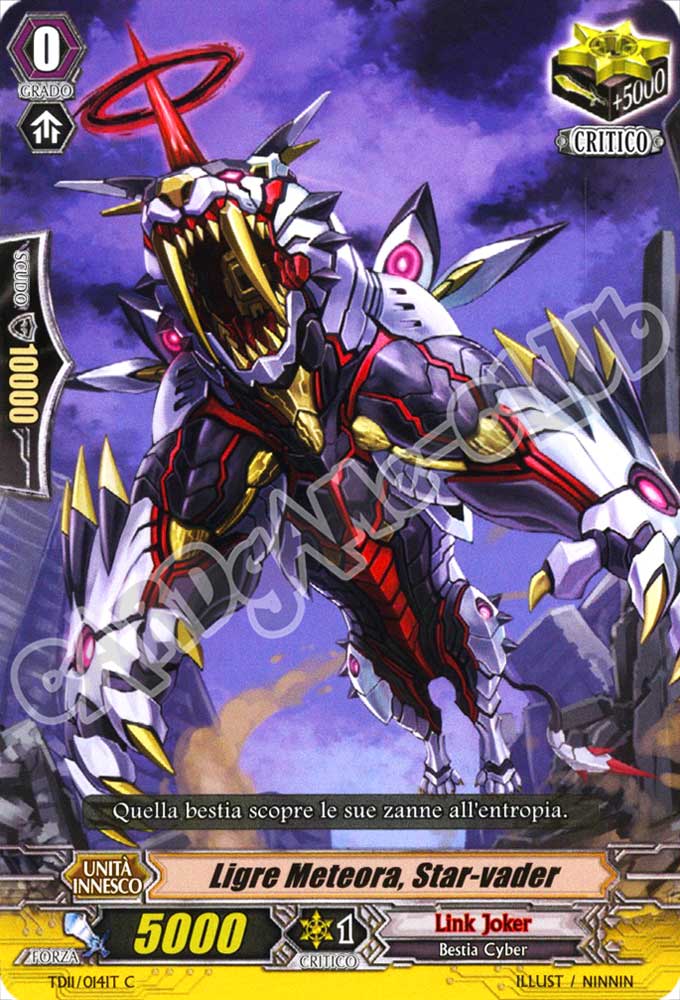TD11-IT014 Ligre Meteora, Star-vader comune normale (IT) -NEAR MINT-