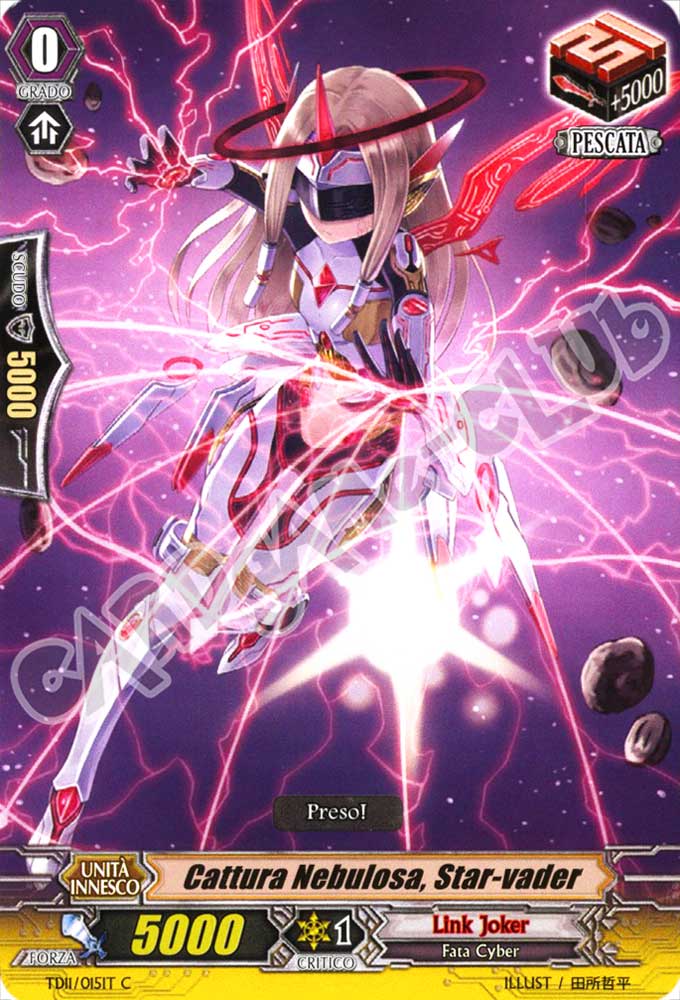 TD11-IT015 Cattura Nebulosa, Star-vader comune normale (IT) -NEAR MINT-