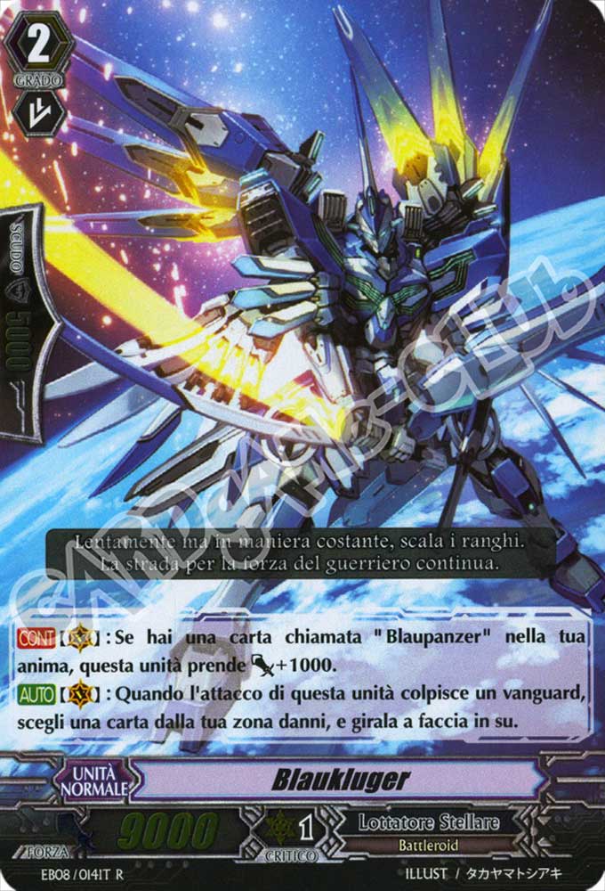 EB08-IT014 Blaukluger rara foil (IT) -NEAR MINT-
