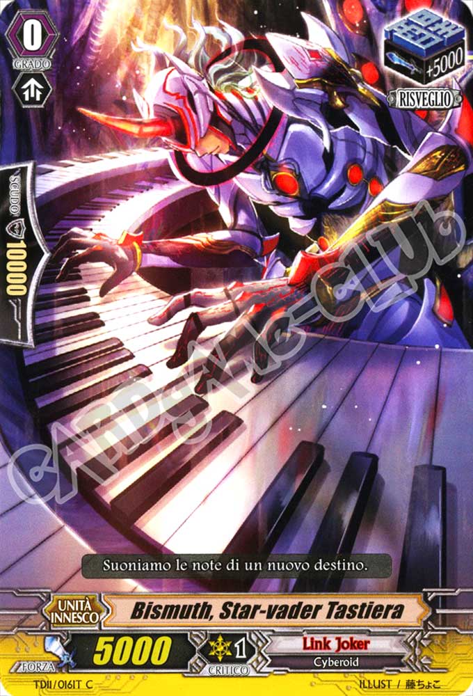 TD11-IT016 Bismuth, Star-vader Tastiera comune normale (IT) -NEAR MINT-