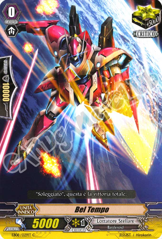 EB08-IT029 Bel Tempo comune normale (IT) -NEAR MINT-