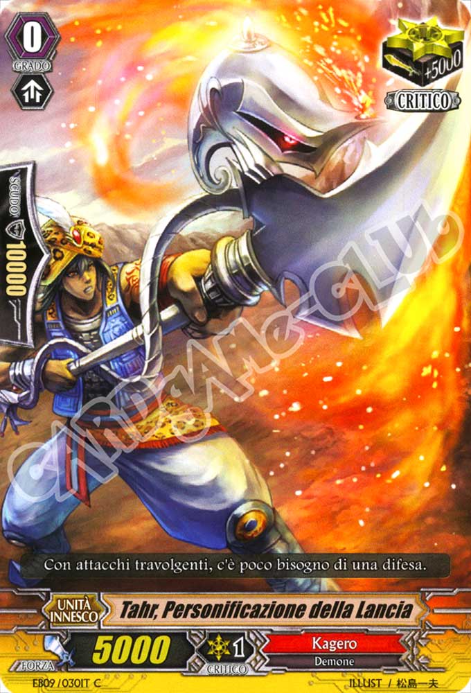 EB09-IT030 Tahr, Personificazione della Lancia comune normale (IT) -NEAR MINT-