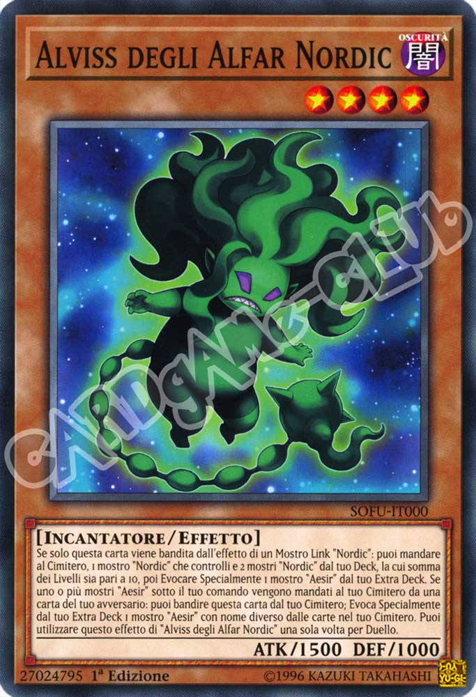 SOFU-IT000 Alviss degli Altar Nordic comune 1a Edizione (IT) -NEAR MINT-