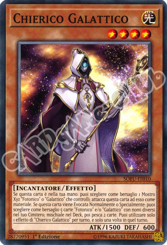SOFU-IT010 Chierico Galattico comune 1a Edizione (IT) -NEAR MINT-
