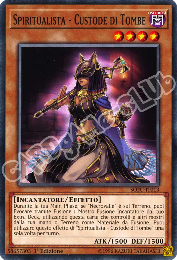 SOFU-IT013 Spiritualista - Custode di Tombe comune 1a Edizione (IT) -NEAR MINT-