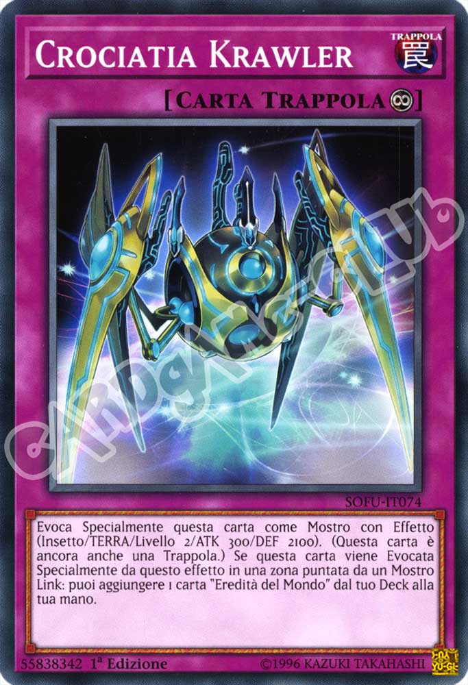 SOFU-IT074 Crociatia Krawler comune 1a Edizione (IT) -NEAR MINT-
