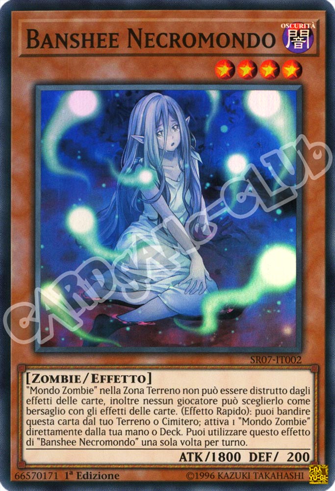 SR07-IT002 Banshee Necromondo super rara 1a Edizione (IT) -NEAR MINT-