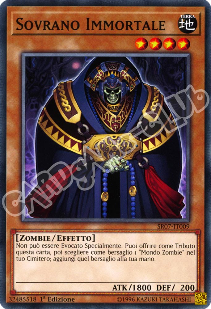 SR07-IT009 Sovrano Immortale comune 1a Edizione (IT) -NEAR MINT-