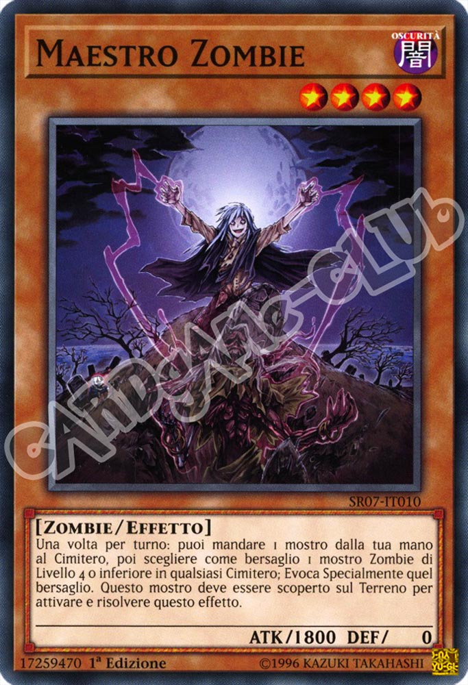 SR07-IT010 Maestro Zombie comune 1a Edizione (IT) -NEAR MINT-