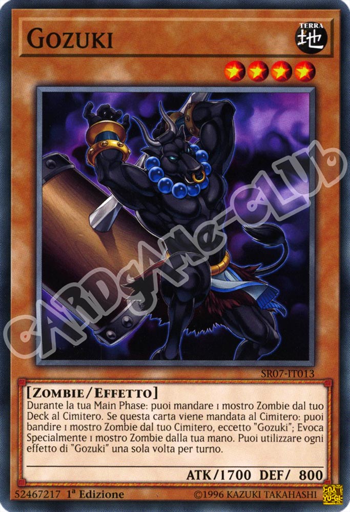 SR07-IT013 Gozuki comune 1a Edizione (IT) -NEAR MINT-