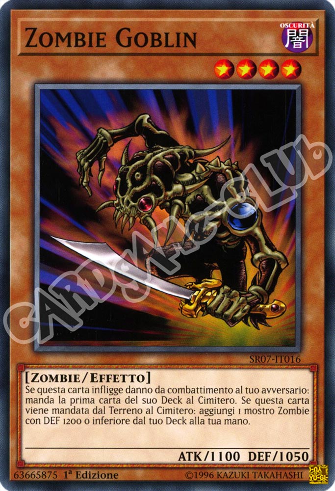 SR07-IT016 Zombie Goblin comune 1a Edizione (IT) -NEAR MINT-