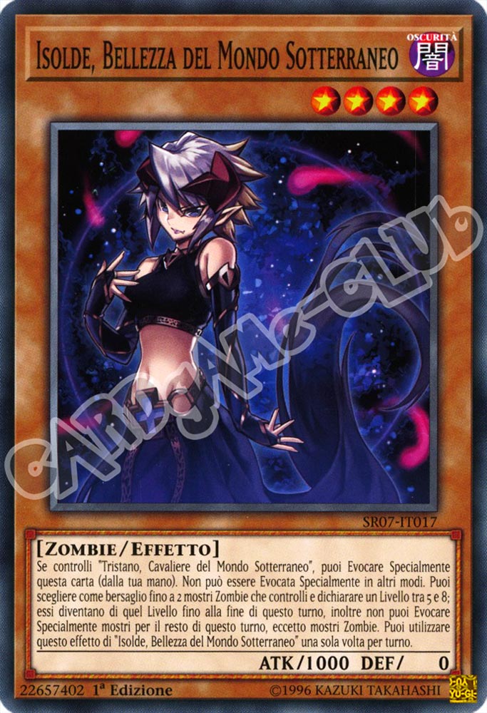 SR07-IT017 Isolde, Bellezza del Mondo Sotterraneo comune 1a Edizione (IT) -NEAR MINT-