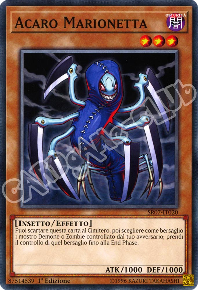 SR07-IT020 Acaro Marionetta comune 1a Edizione (IT) -NEAR MINT-