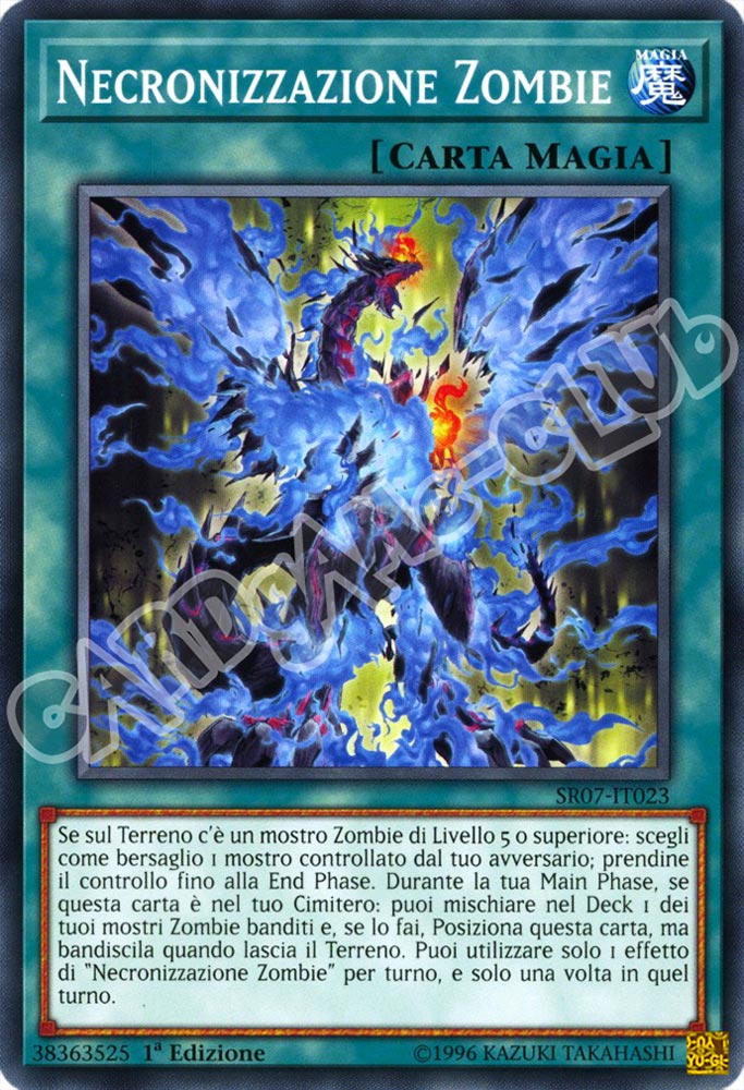 SR07-IT023 Necronizzazione Zombie comune 1a Edizione (IT) -NEAR MINT-