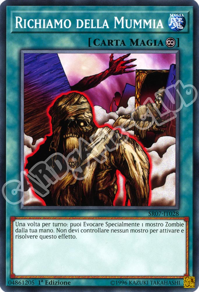 SR07-IT028 Richiamo della Mummia comune 1a Edizione (IT) -NEAR MINT-