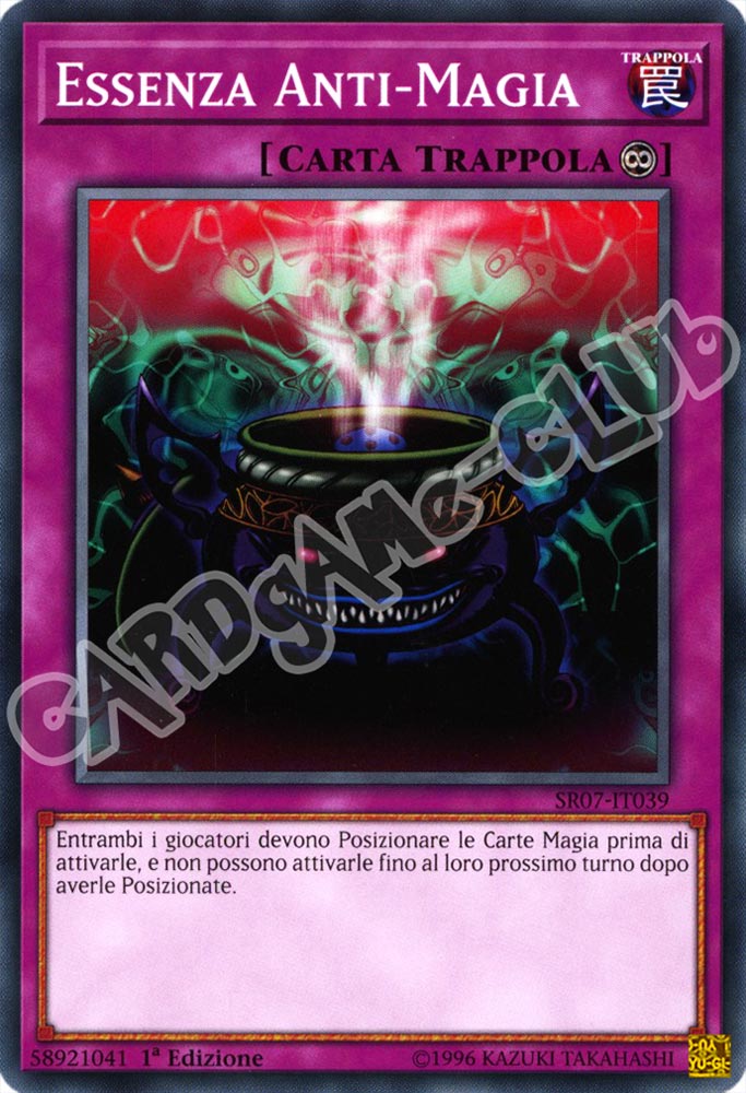 SR07-IT039 Essenza Anti-Magia comune 1a Edizione (IT) -NEAR MINT-