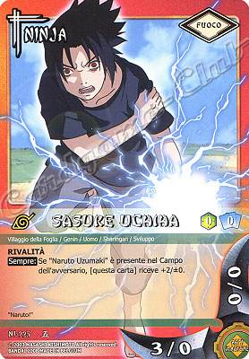 NI-225 Sasuke Uchiha comune -NEAR MINT-