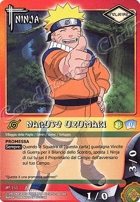 NI-235 Naruto Uzumaki comune -NEAR MINT-