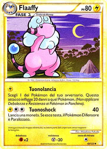 042 / 123 Flaaffy non comune (IT) -NEAR MINT-