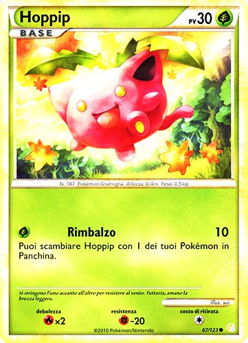 067 / 123 Hoppip comune (IT) -NEAR MINT-