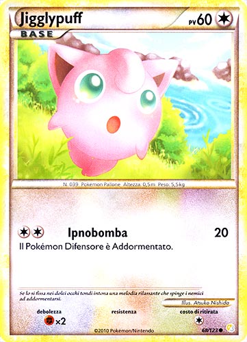 068 / 123 Jigglypuff comune (IT) -NEAR MINT-