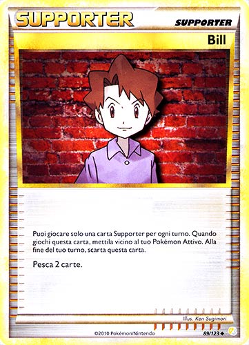 089 / 123 Bill non comune (IT) -NEAR MINT-