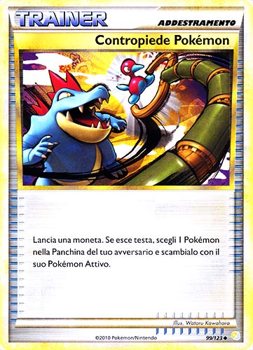 099 / 123 Contropiede Pokemon non comune (IT) -NEAR MINT-