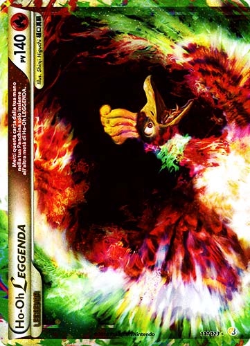111 / 123 Ho-Oh Leggenda rara foil (IT) -NEAR MINT-