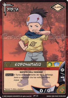 NI07 Konohamaru comune -NEAR MINT-