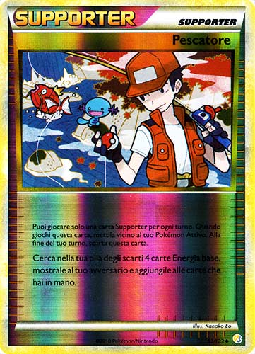 092 / 123 Pescatore non comune foil reverse (IT) -NEAR MINT-
